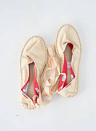 Espadrilles fermeture lacets talon plat jusqu'à 3cm beige HAVAIANAS femme