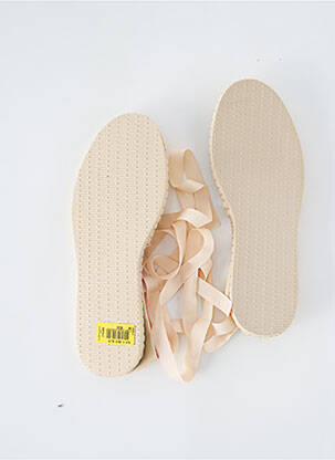 Espadrilles fermeture lacets talon plat jusqu'à 3cm beige HAVAIANAS femme