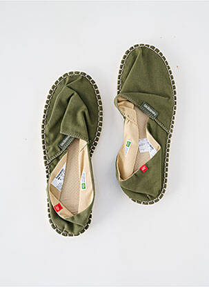 Espadrilles bout rond bout rond vert HAVAIANAS homme
