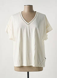 Top manches courtes manches courtes blanc LEE COOPER femme