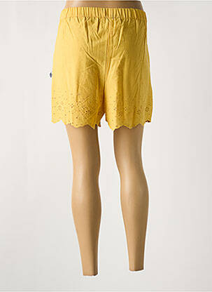 Short coupe droite jaune LEE COOPER femme