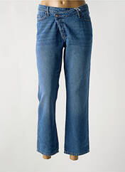 Jeans coupe droite bleu KANOPE pour femme seconde vue