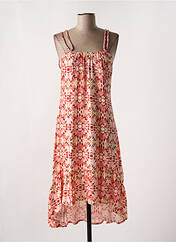 Robe longue orange KANOPE pour femme seconde vue