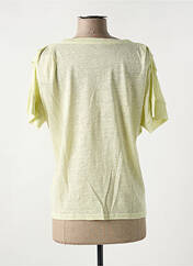 T-shirt jaune KANOPE pour femme seconde vue
