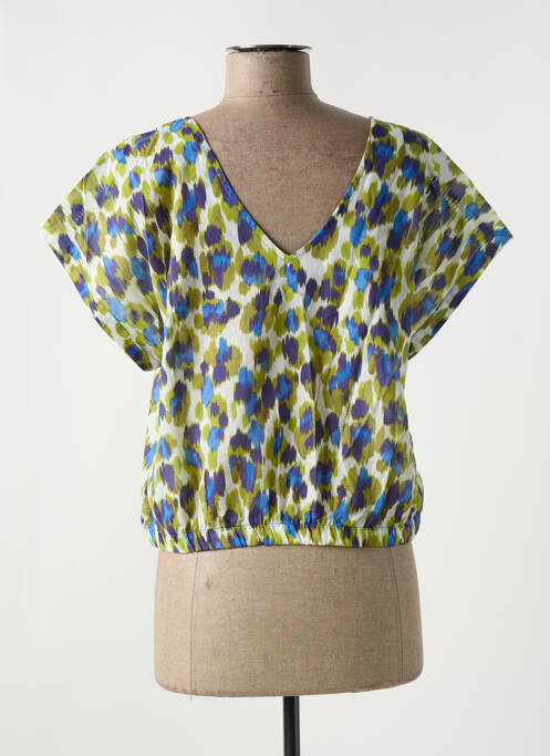 Blouse bleu KANOPE pour femme