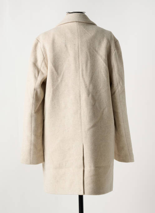 Manteau long beige LEE COOPER pour femme