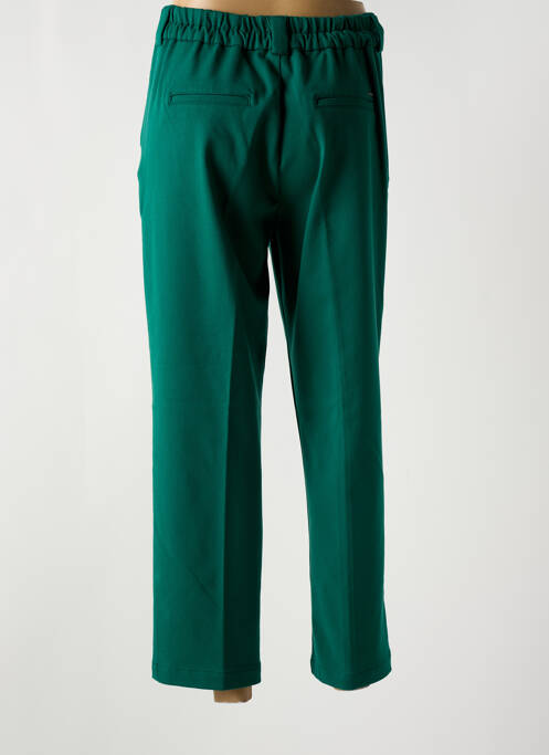 Pantalon droit vert KANOPE pour femme