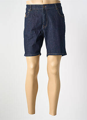 Short fermeture zippée sous rabat boutonné taille normale bleu LOIS homme