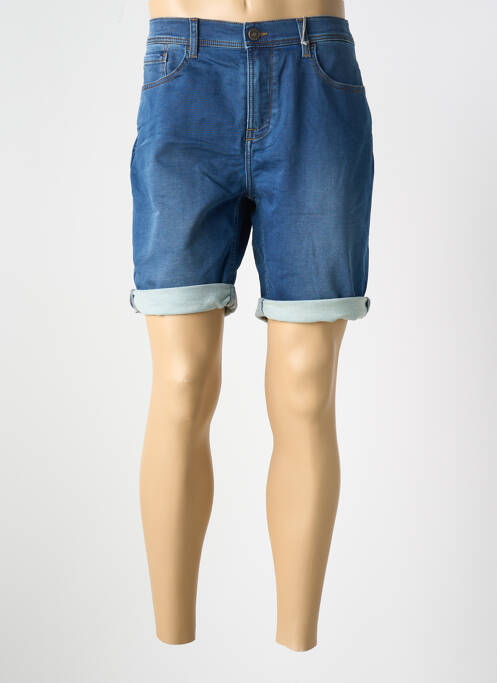 Short fermeture zippée sous rabat boutonné taille normale bleu LEE COOPER homme