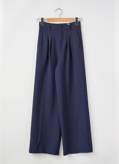 Pantalon large bleu KANOPE pour femme