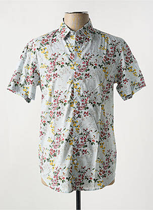 Chemise manches courtes coupe droite bleu LEE COOPER homme