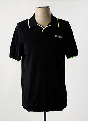 Polo coupe droite manches courtes noir LEE COOPER homme