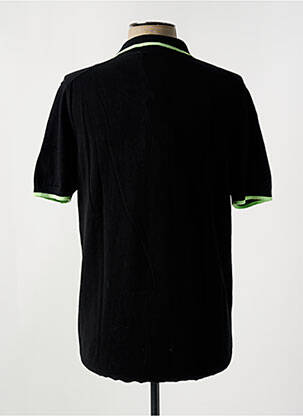Polo coupe droite manches courtes noir LEE COOPER homme