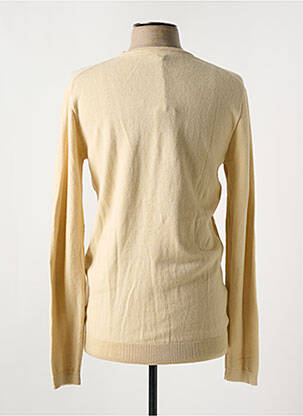 Pull stretch manches longues beige LEE COOPER homme