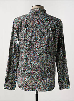 Chemise manches longues manches longues noir LA CIBLE ROUGE homme