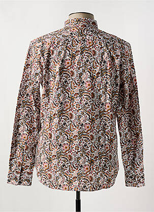 Chemise manches longues manches longues orange LA CIBLE ROUGE homme