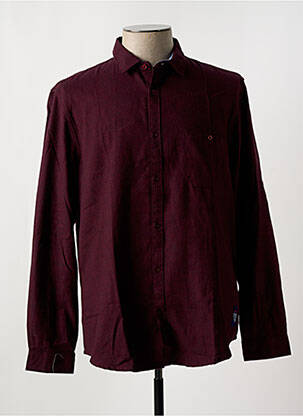 Chemise manches longues manches longues rouge LEE COOPER homme