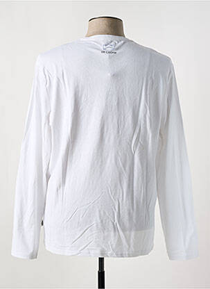 T-shirt coupe cintrée manches longues blanc LEE COOPER homme