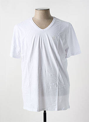T-shirt coupe cintrée manches courtes blanc LEE COOPER homme