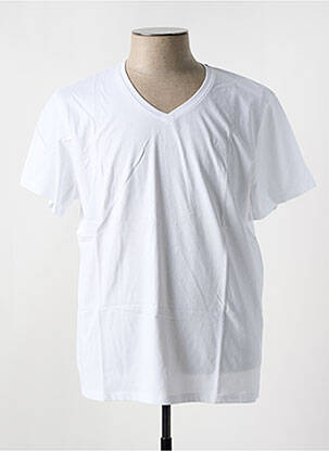 T-shirt coupe cintrée manches courtes blanc LEE COOPER homme