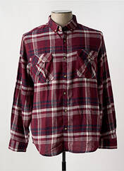 Chemise manches longues rouge LEE COOPER pour homme seconde vue