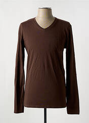 T-shirt marron LEE COOPER pour homme seconde vue