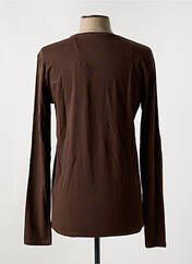 T-shirt marron LEE COOPER pour homme seconde vue