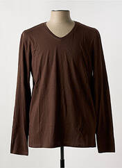 T-shirt marron LEE COOPER pour homme seconde vue