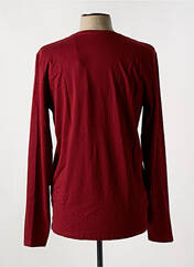 T-shirt rouge LEE COOPER pour homme seconde vue