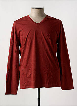 T-shirt rouge LEE COOPER pour homme