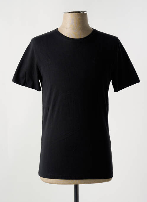 T-shirt coupe cintrée manches courtes noir LEE COOPER homme