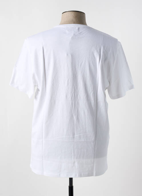 T-shirt coupe cintrée manches courtes blanc LEE COOPER homme