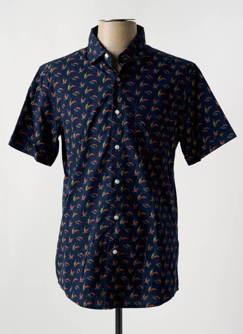 Chemise manches courtes bleu LEE COOPER pour homme