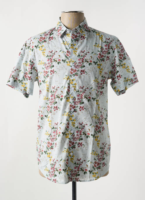 Chemise manches courtes bleu LEE COOPER pour homme