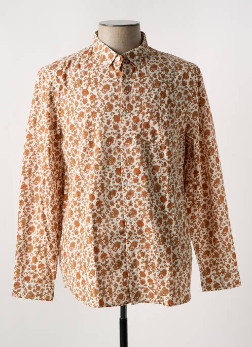 Chemise manches longues orange LEE COOPER pour homme