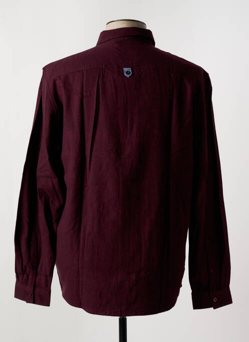 Chemise manches longues rouge LEE COOPER pour homme