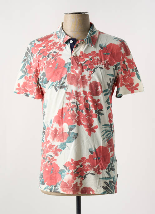 Polo rouge LEE COOPER pour homme