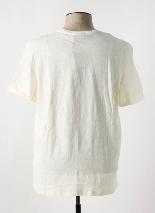 T-shirt beige LEE COOPER pour homme
