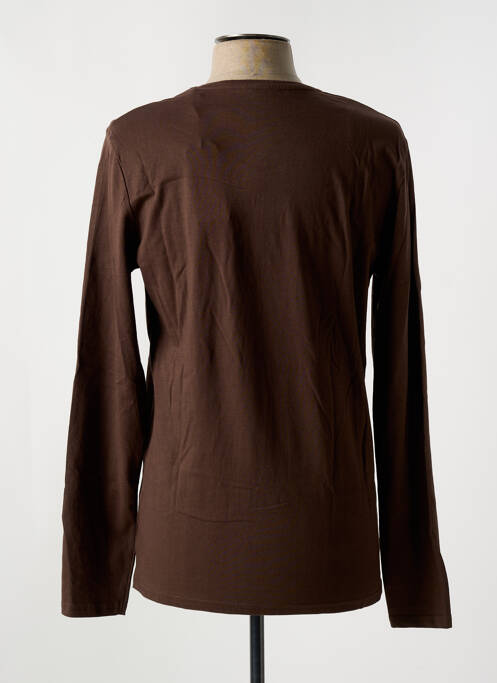 T-shirt marron LEE COOPER pour homme