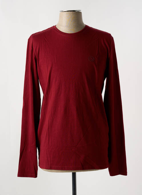 T-shirt rouge LEE COOPER pour homme