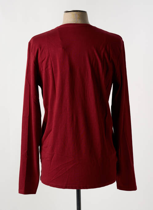 T-shirt rouge LEE COOPER pour homme