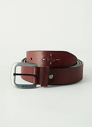 Ceinture effet matière satinée violet LEE COOPER homme