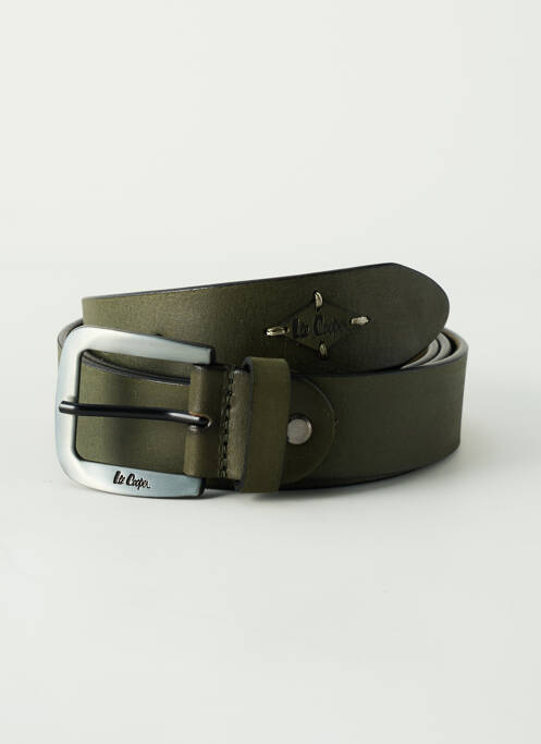 Ceinture vert LEE COOPER pour homme