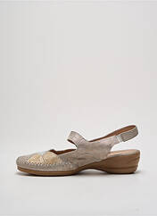 Sandales/Nu pieds argent GEO-REINO pour femme seconde vue