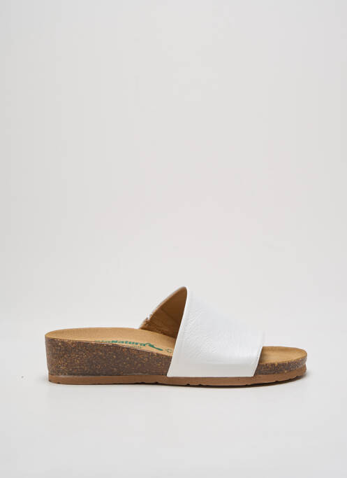 Mules/Sabots blanc BIO NATURA pour femme