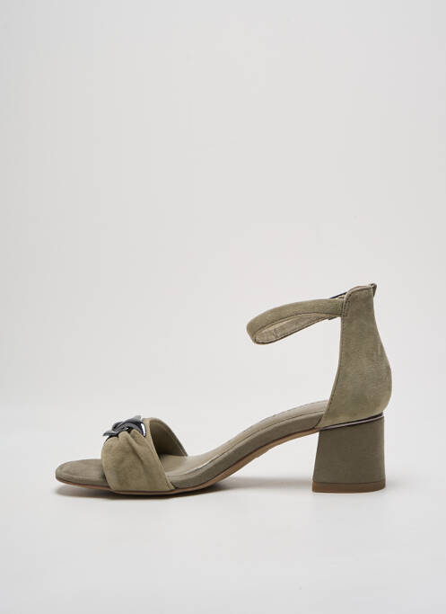 Sandales/Nu pieds vert TAMARIS pour femme