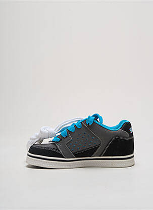 Baskets fermeture lacets bout rond gris SKECHERS garçon