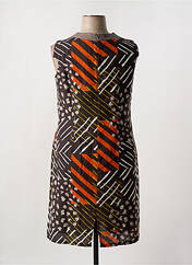 Robe mi-longue marron GUY DUBOUIS pour femme seconde vue