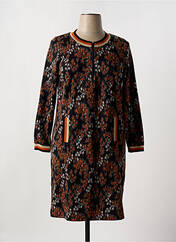 Robe mi-longue marron GUY DUBOUIS pour femme seconde vue