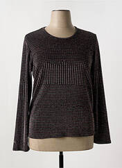 Top noir UN TEMPS POUR ELLE pour femme seconde vue